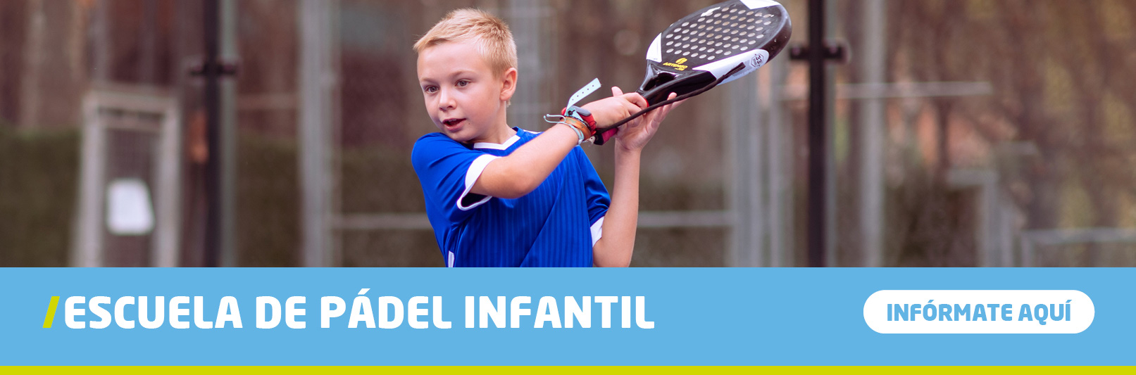 pádel escola infantil