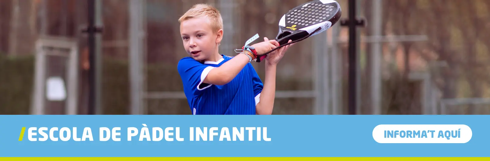 cursos infantil pàdel escola artós